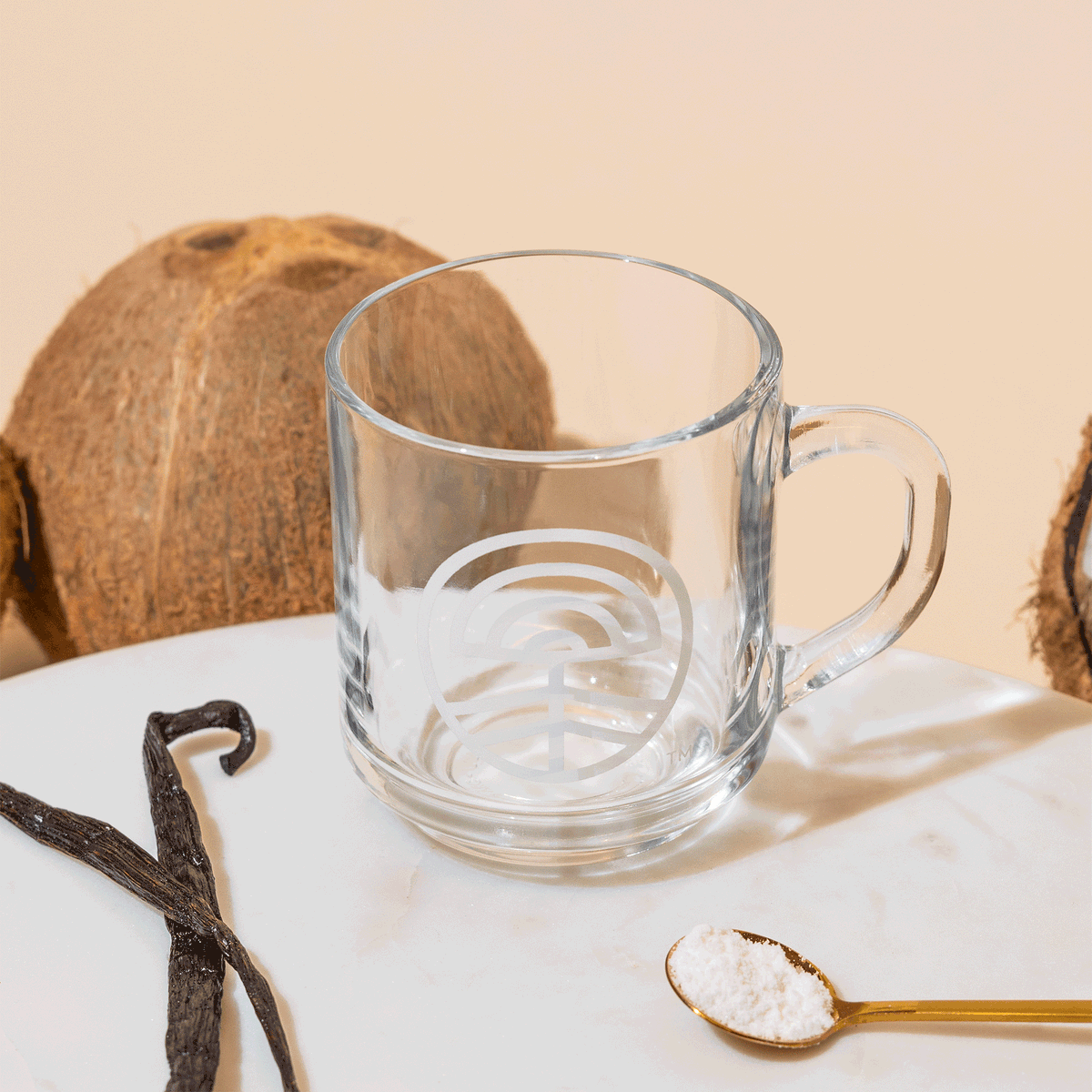 Nootropic Creamer and Coffee with Coconut and Vanilla