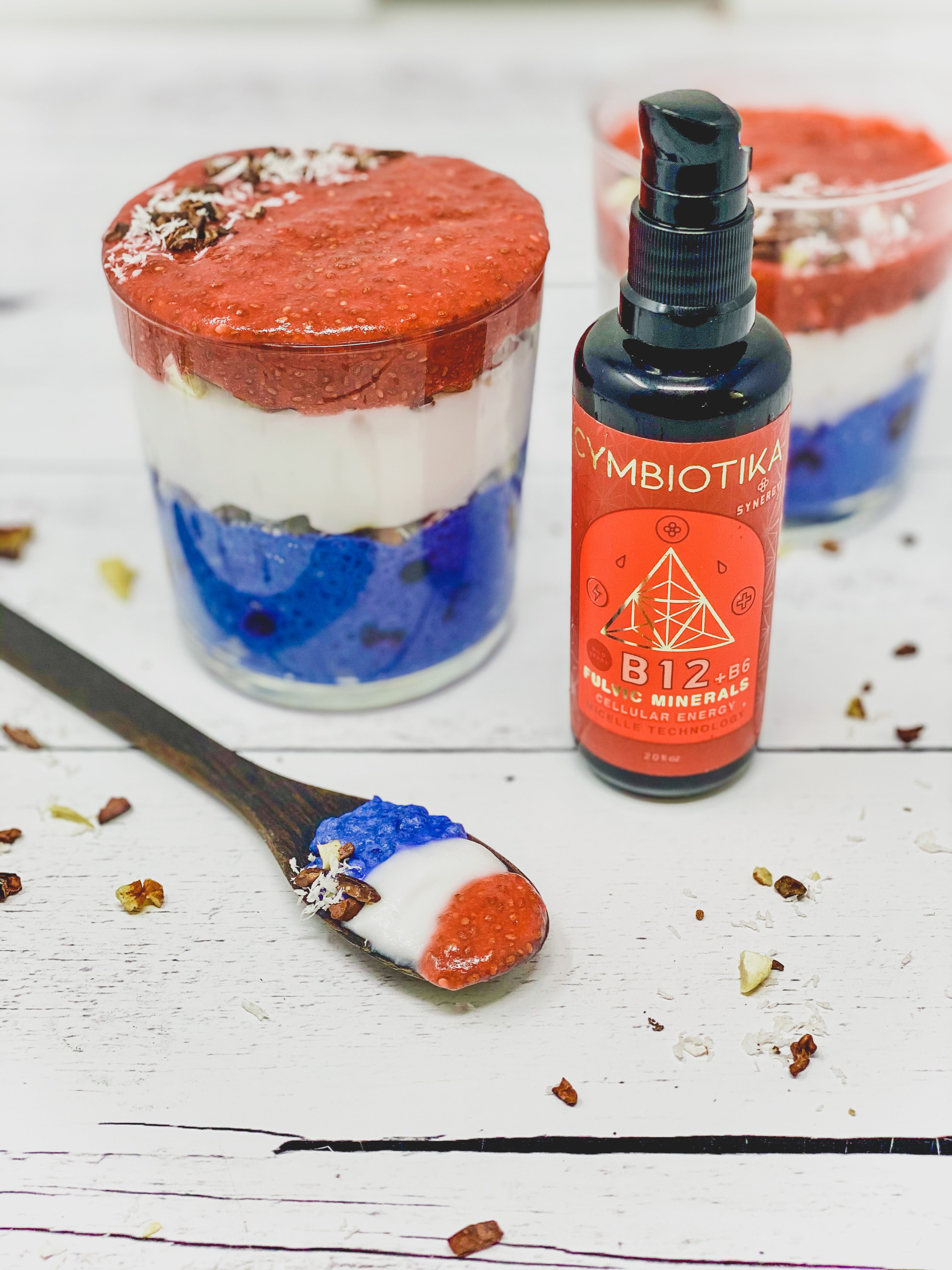Layered Chia Pudding with Synergy B12