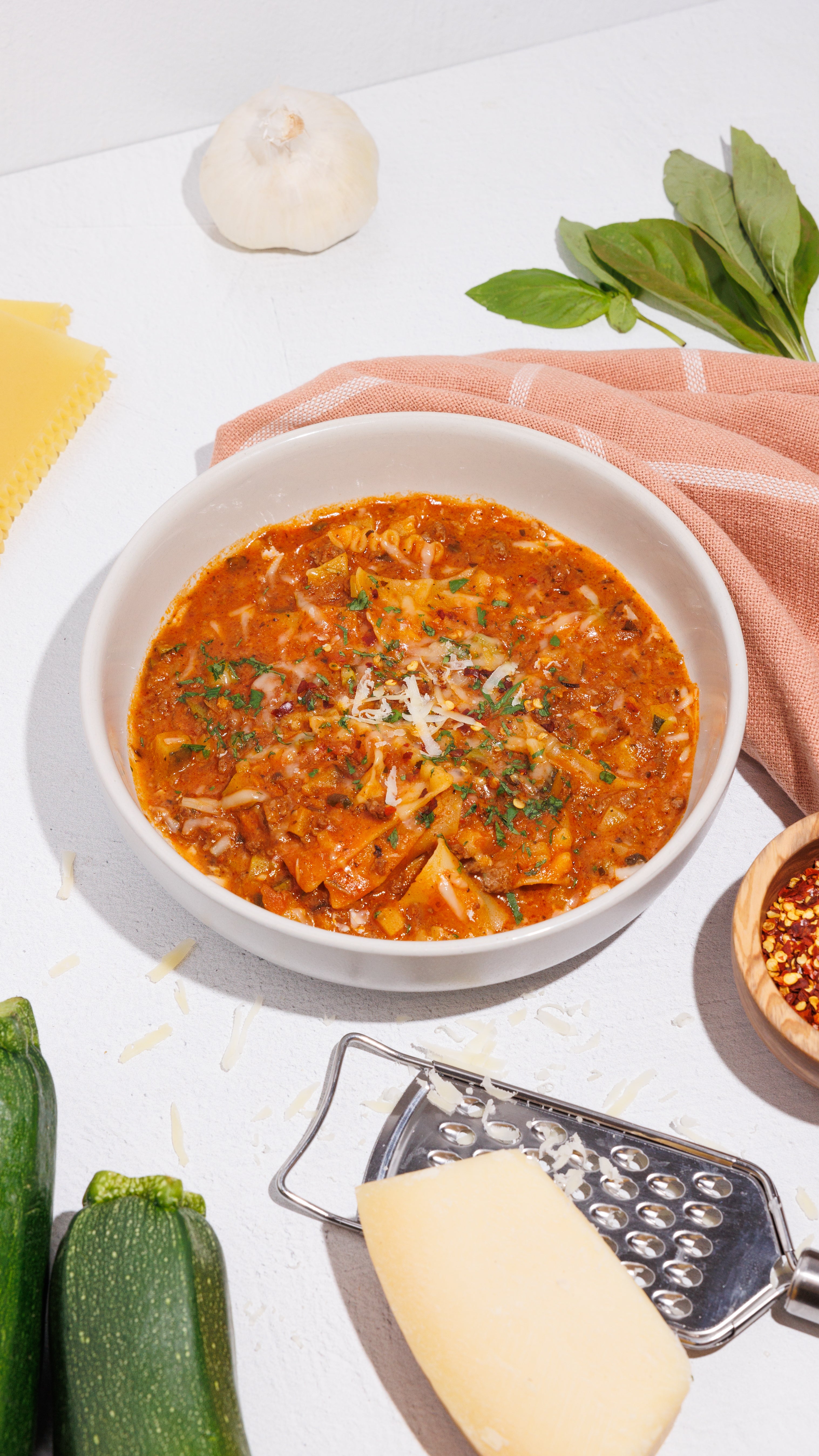 Lasagna Soup