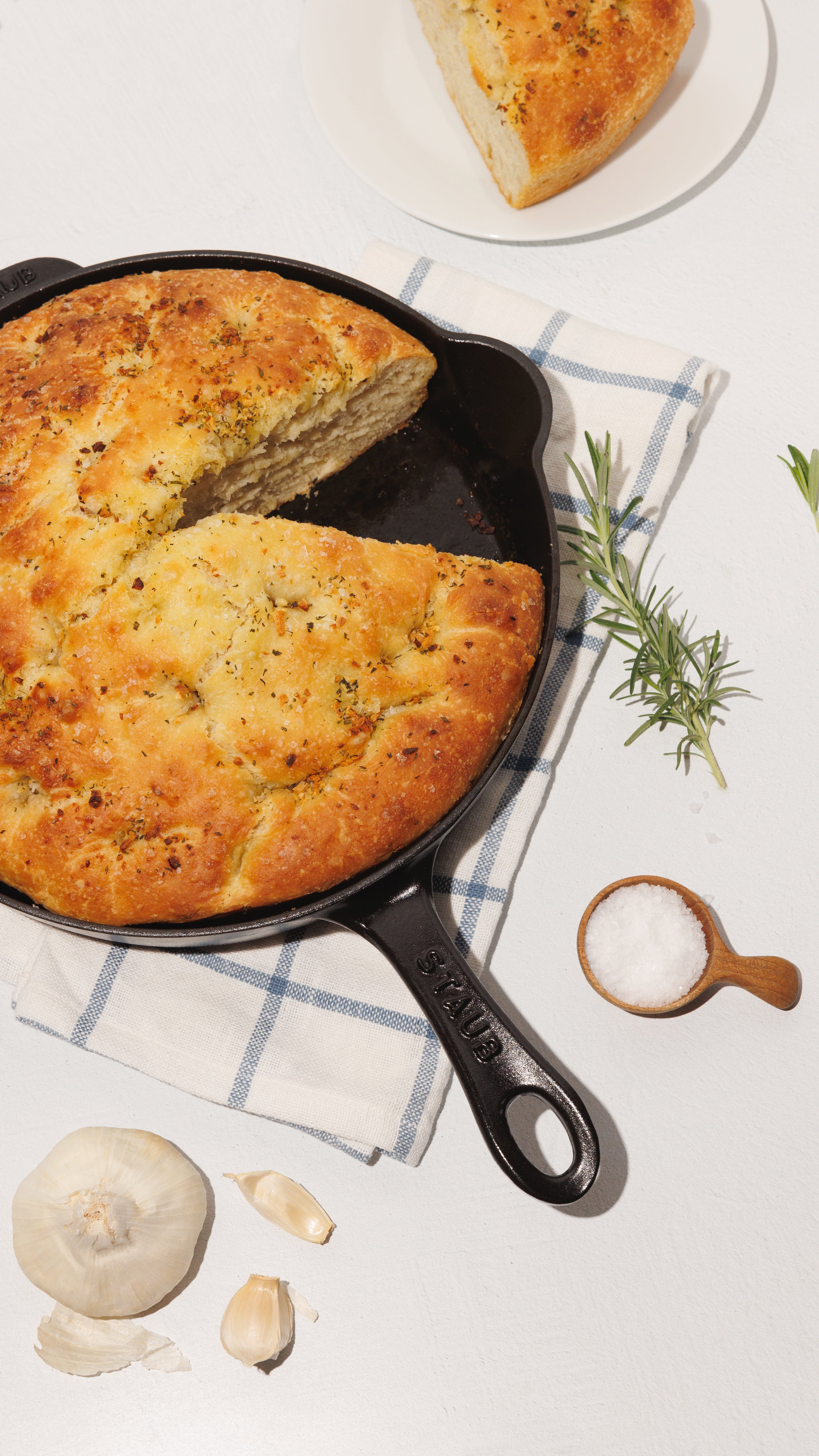 Homemade Rosemary Focaccia Bread