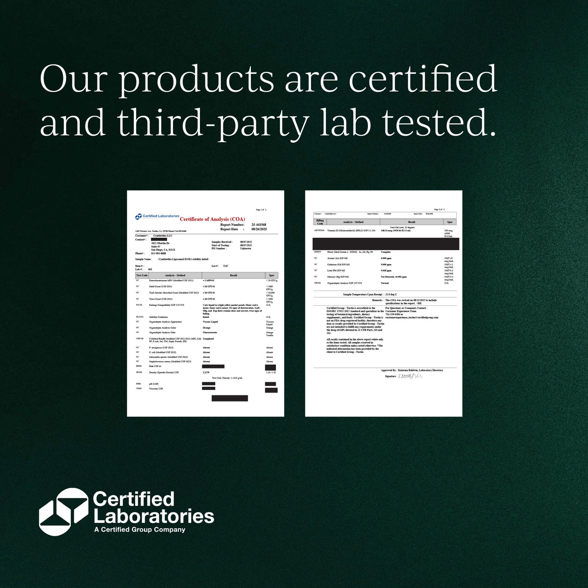 Liposomal Vitamin D3 + K2 + CoQ10