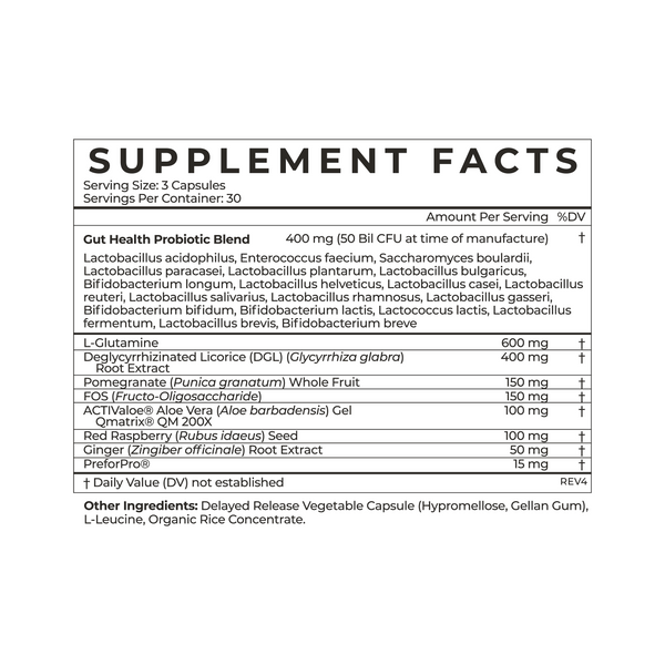 Probiotic Supplement Facts