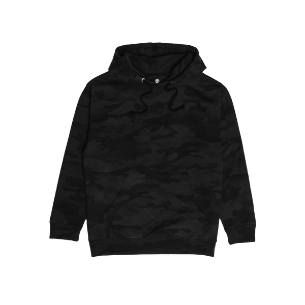 Camo fashion and black hoodie