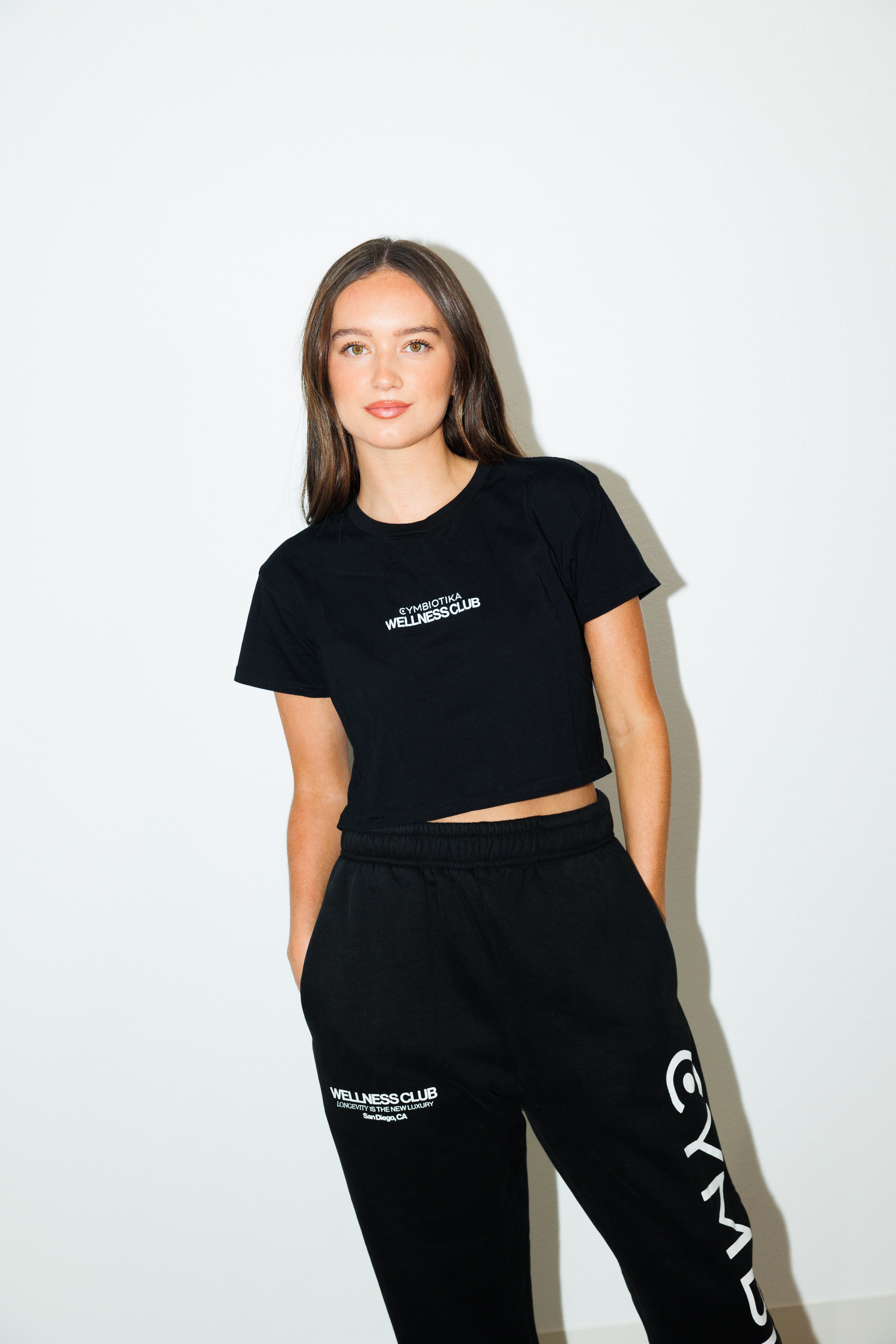 Wellness Club Cropped Tee
