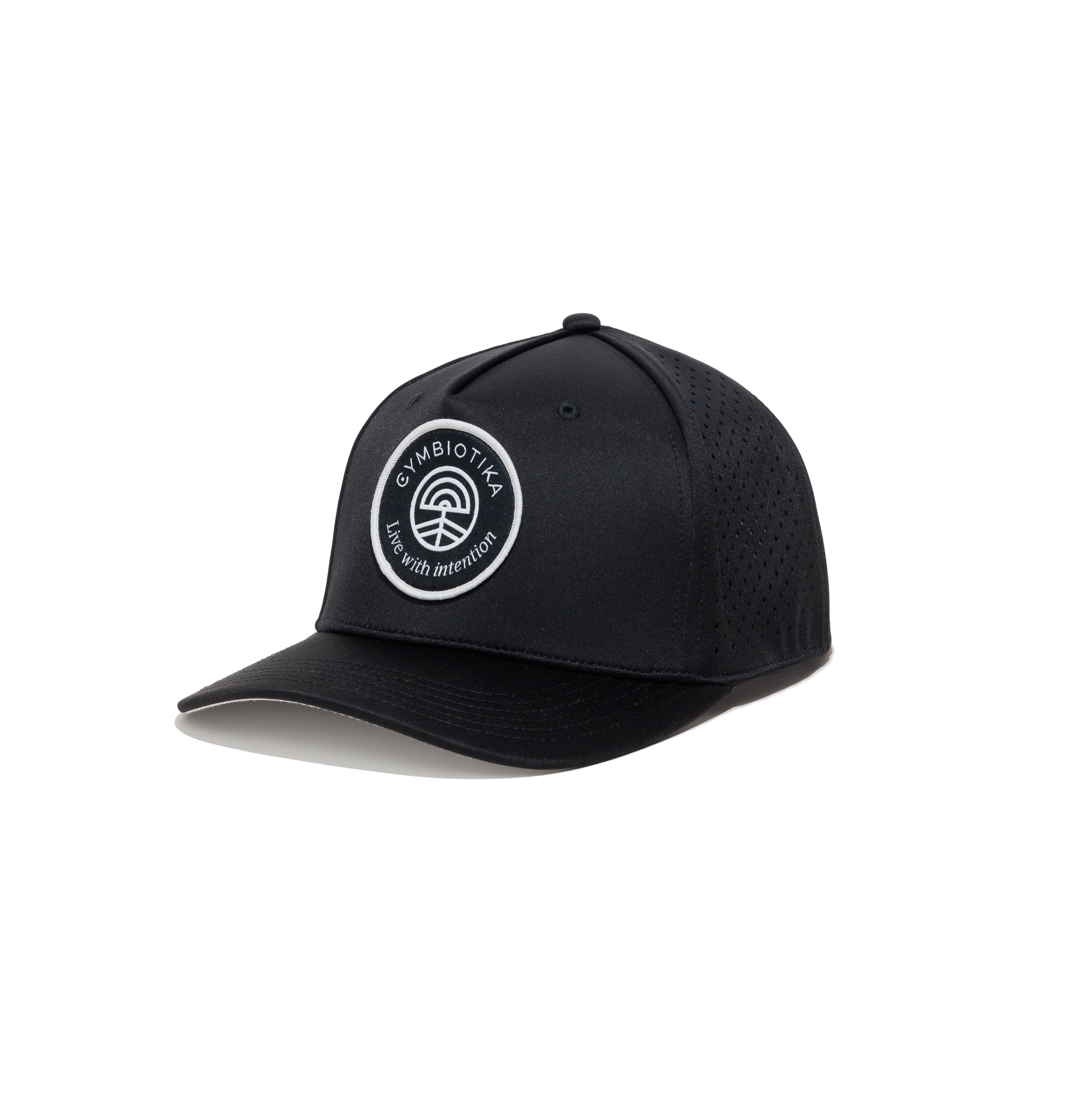 Cymbiotika Patch Performance Snapback - Black/White