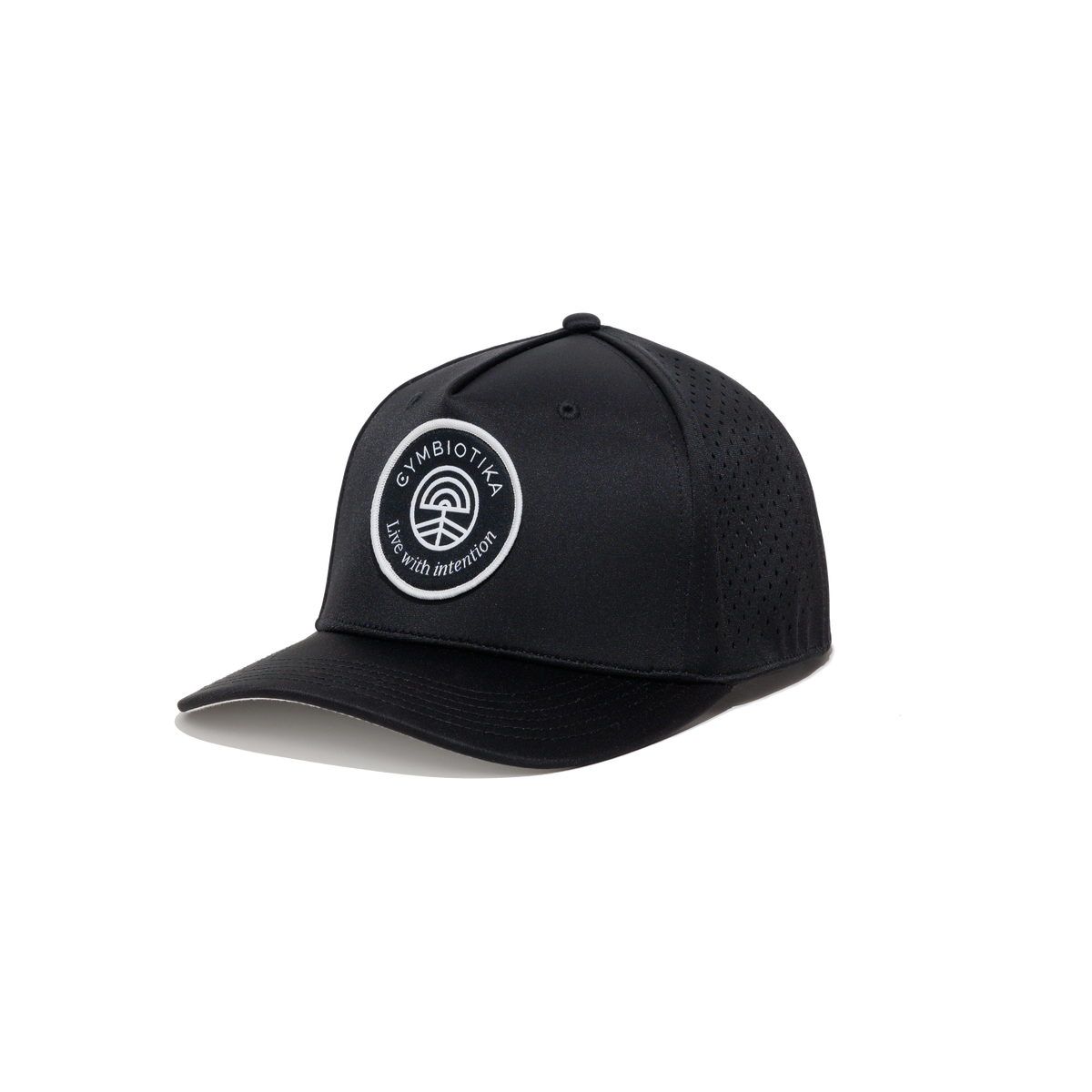 Cymbiotika Patch Performance Snapback - Black/White