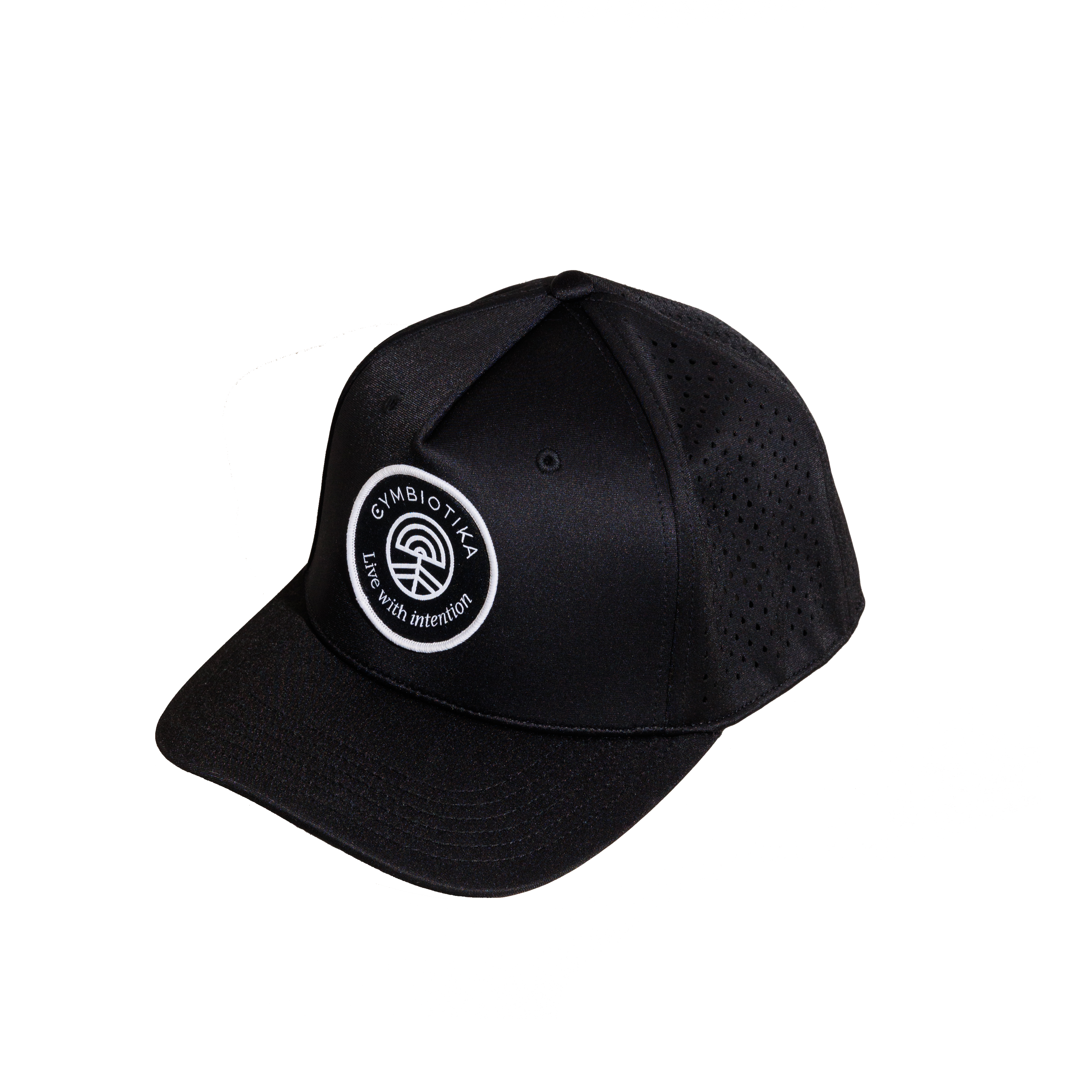 Cymbiotika Patch Performance Snapback - Black/White