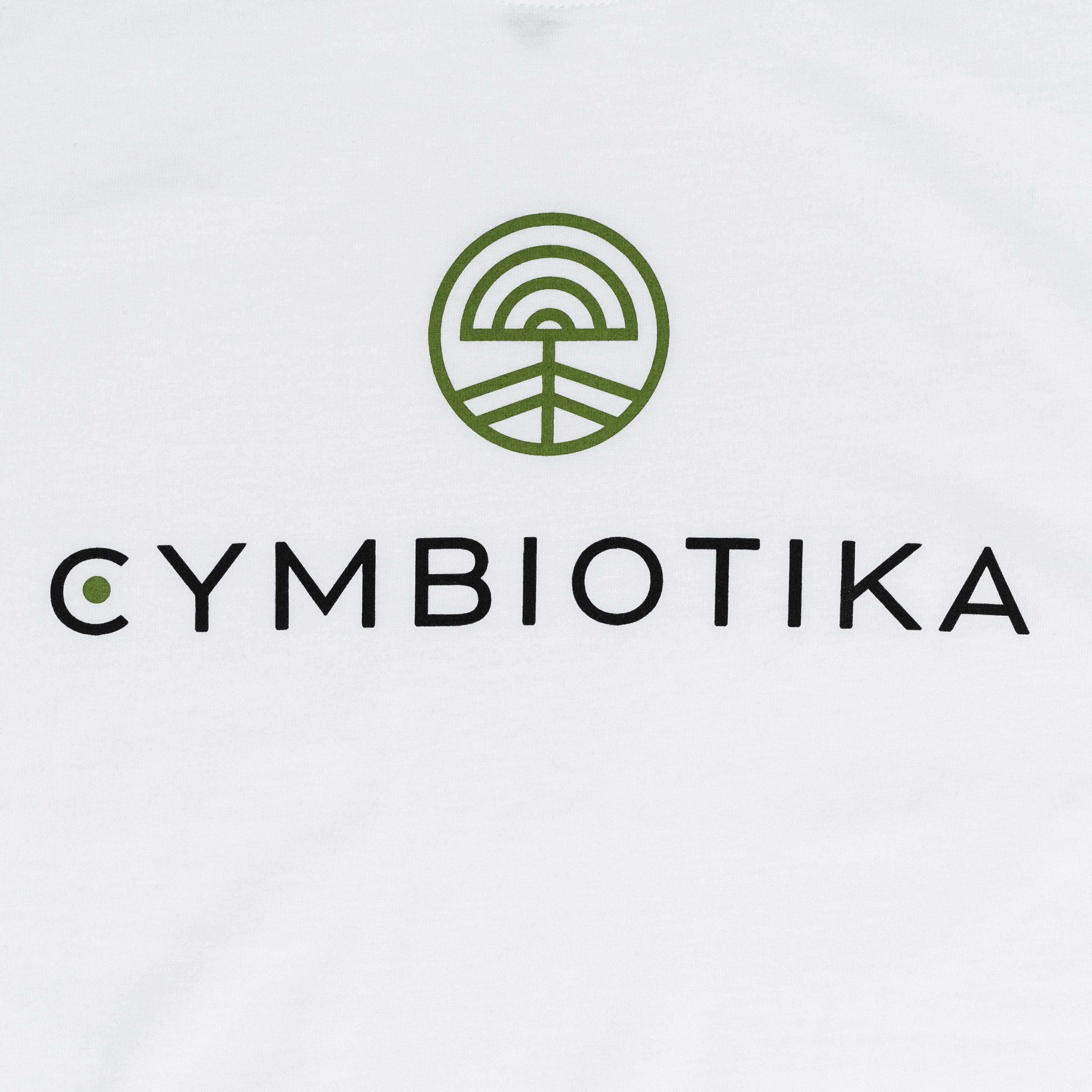 Cymbiotika Classic Logo T-Shirt White Detail